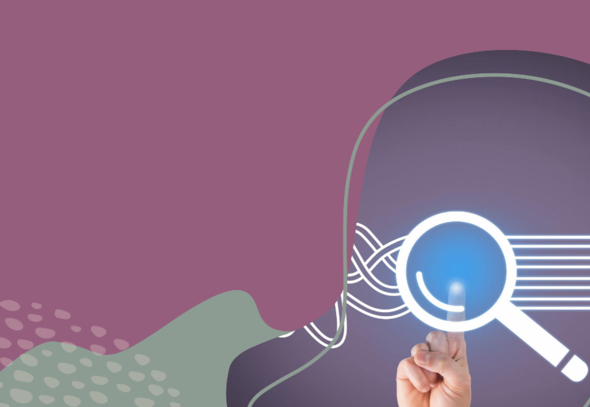 Promotional graphic for HRMS Globex featuring a magnifying glass and the text 'SIMPLIFY YOUR WORKFORCE MANAGEMENT With HRMS Globex' on a purple background.
