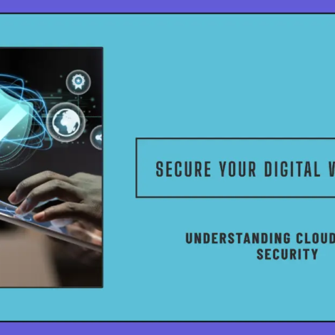 Cloud Access Security shield protecting digital workspace with CASB tools.